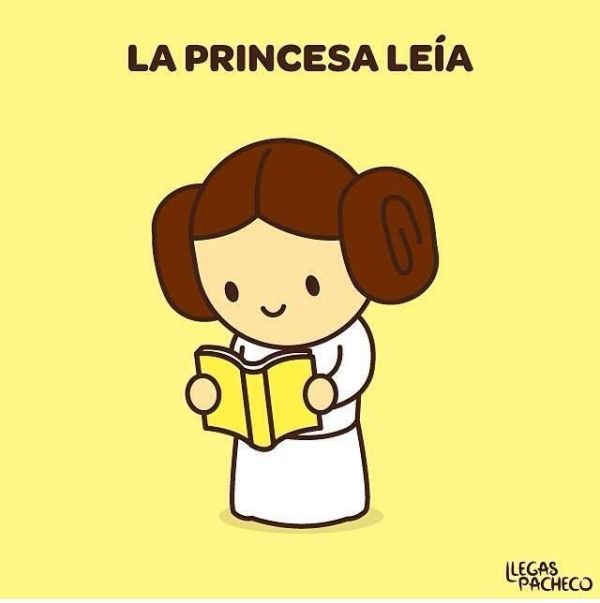 la princesa leía imperfecto