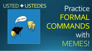 Formal Commands THUMBNAIL